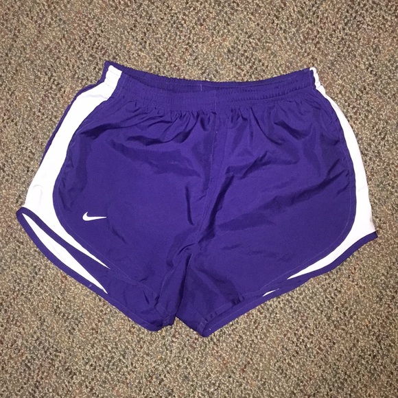 purple nike shorts